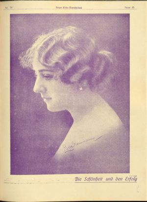 Lotte Neumann in Die Neue Kino Rundschau 1919-03-30