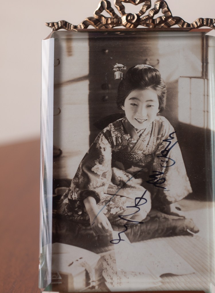 Takao Mitsuko Autographed Postcard