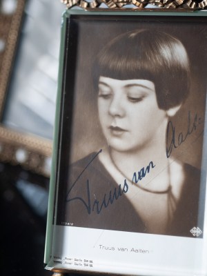 Truus van Aalten Autographed Postcard