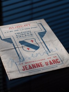 La Merveilleuse Vie de Jeanne D'arc 1929 Belgian Program