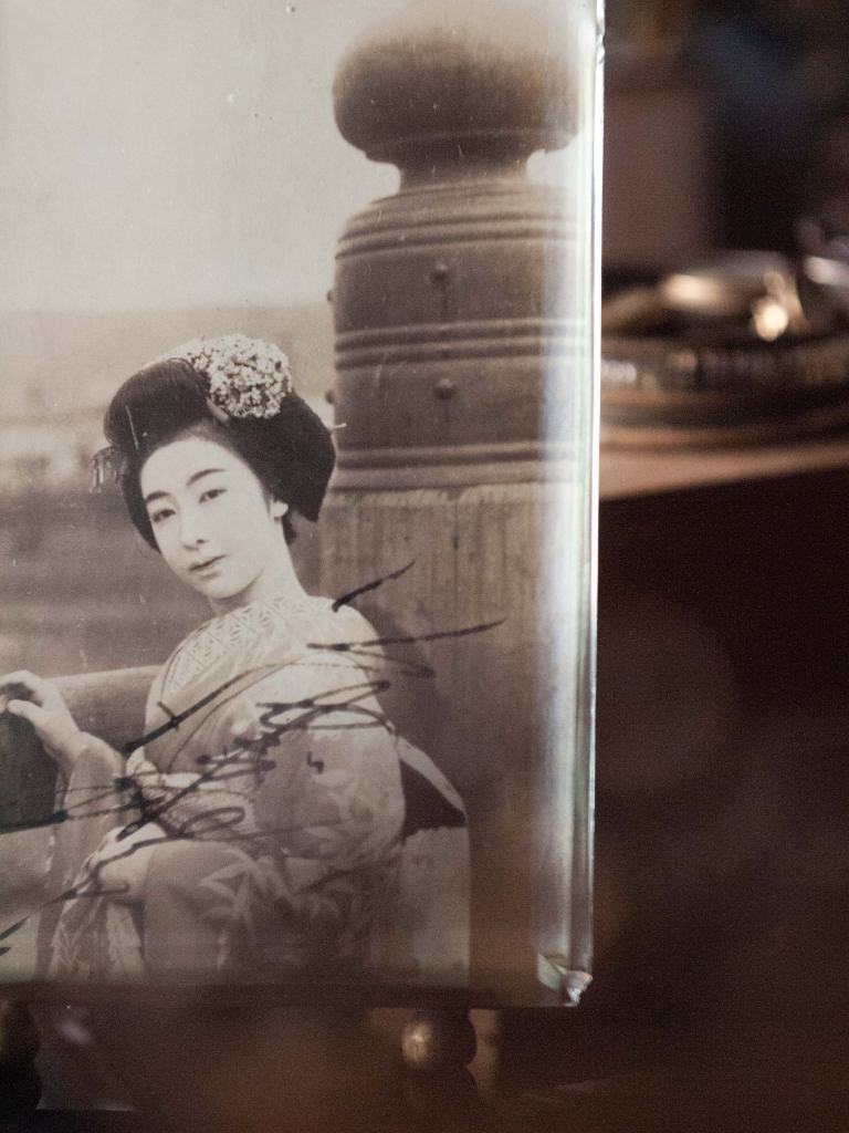 飯塚敏子 サイン絵葉書