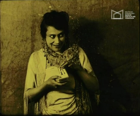 Wanda Treumann in Wanda's Trick (1918)