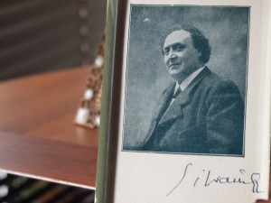 ウジェーヌ・シルヴァン サイン絵葉書