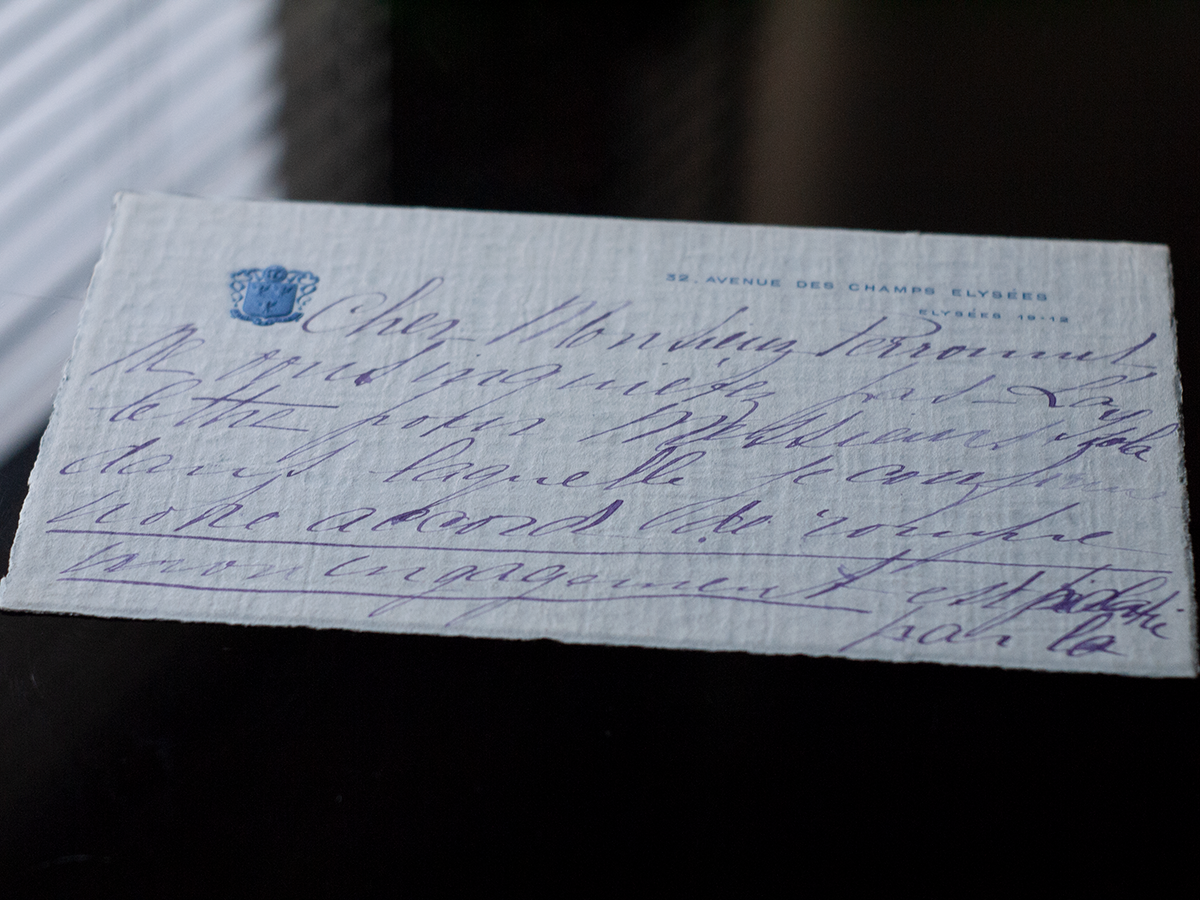 Falconetti Hand-written Letter 02