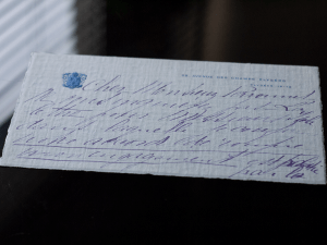 Falconetti Hand-written Letter 02