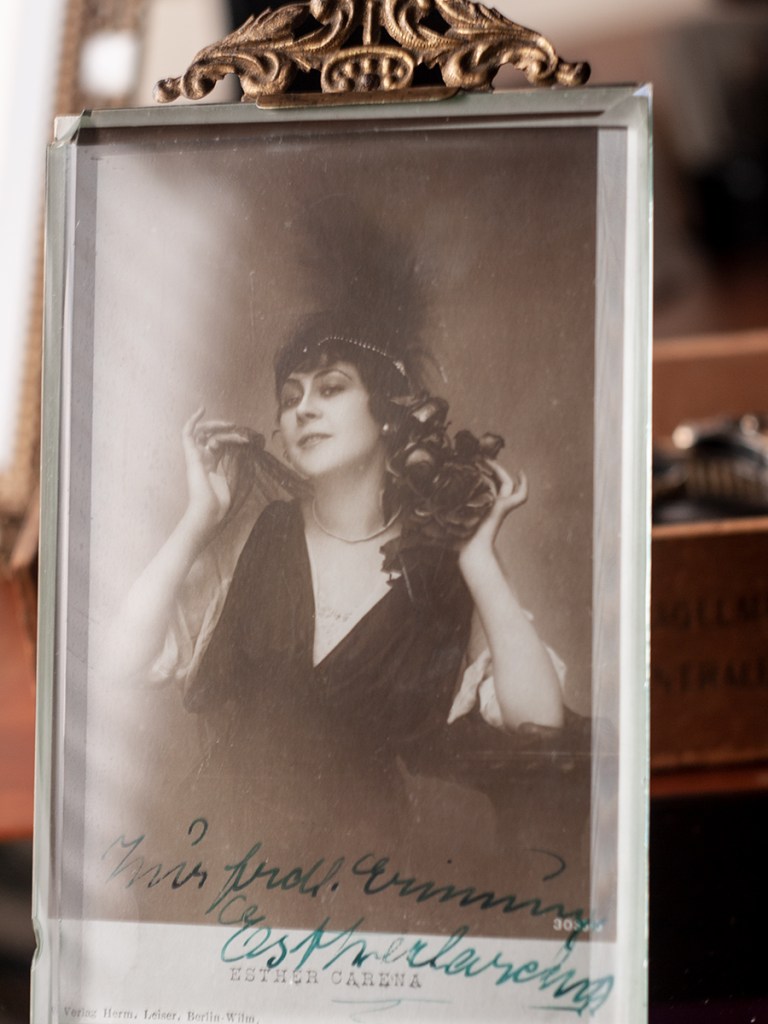 Esther Carena c1920 Autographed Postcard