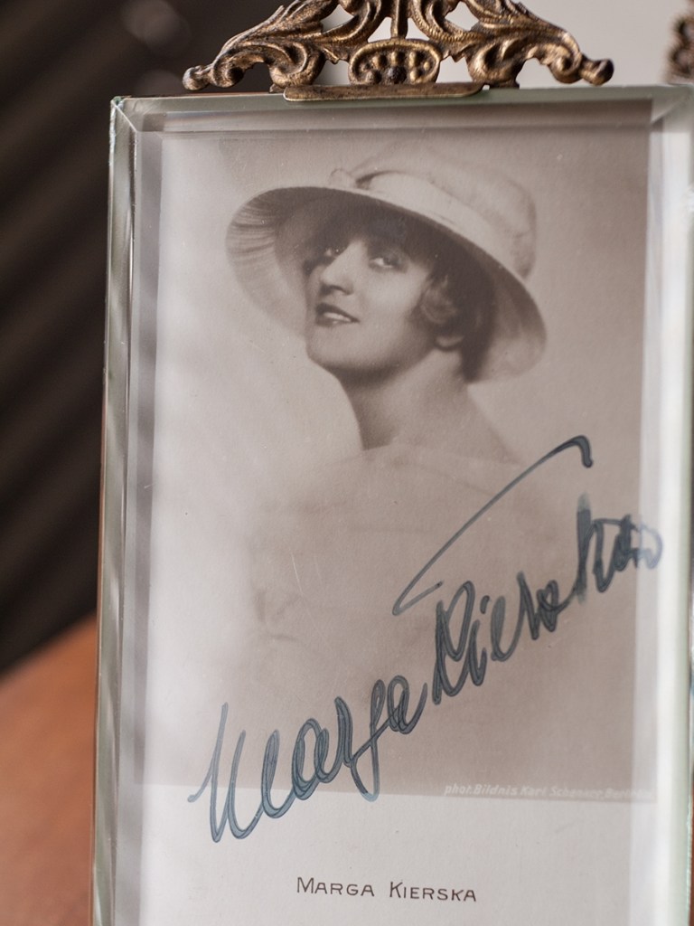 Marga Kierska c1920 Autographed Postcard