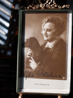 Lydia Potechina Autographed Postcard