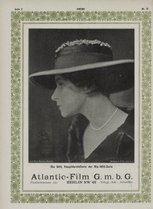 Ria Witt in Kinema (Zurich, 1919) No15