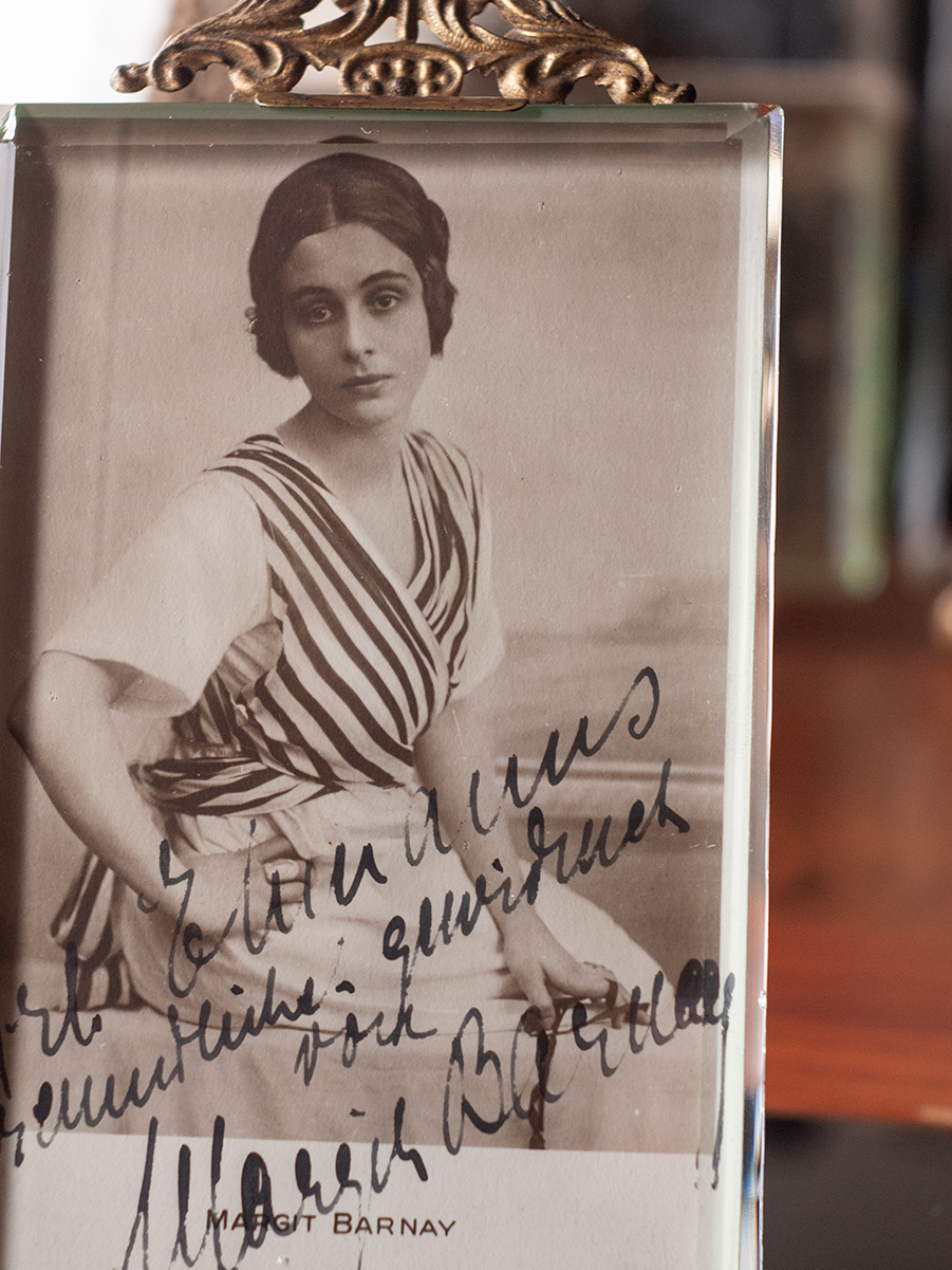 Margit Barnay c1920 Autographed Postcard