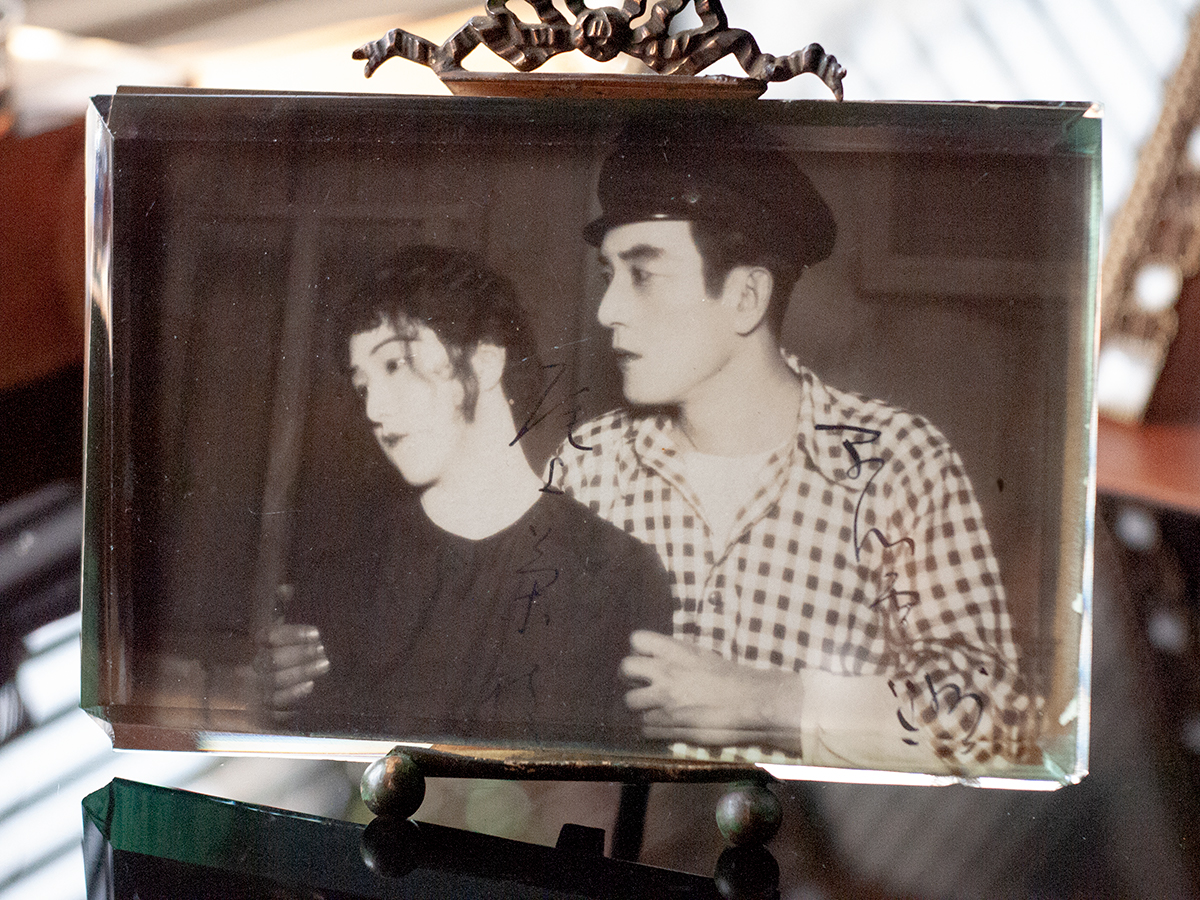 Sessue Hayakawa & Onoe Kikue Autographed Postcard