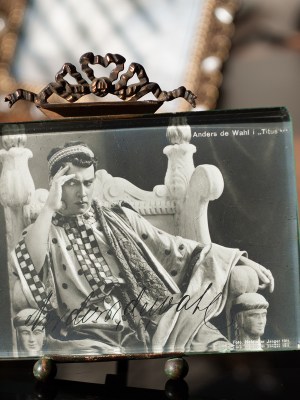 Anders De Wahl c1911 Autographed Postcard