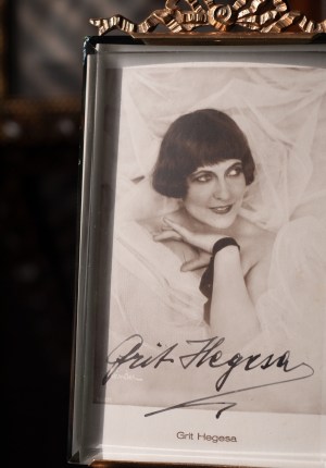 Grit Hegesa Autographed Postcard