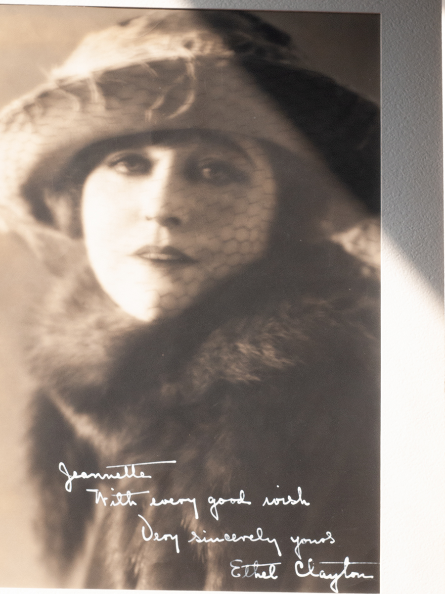Ethel Clayton c1920 Inscribed Photo