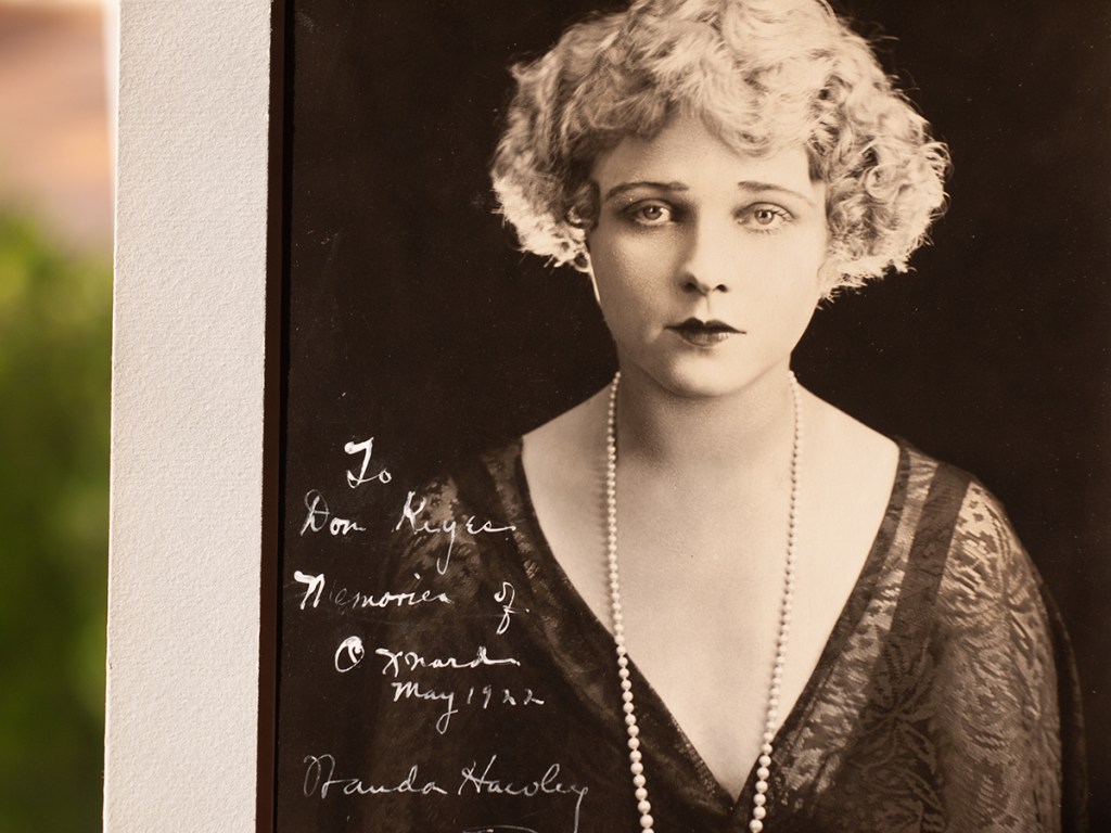 Wanda Hawley 1922 Inscribed Photo
