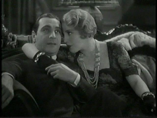Bebe Daniels & Ricardo Cortez in The Maltese Falcon (1931)