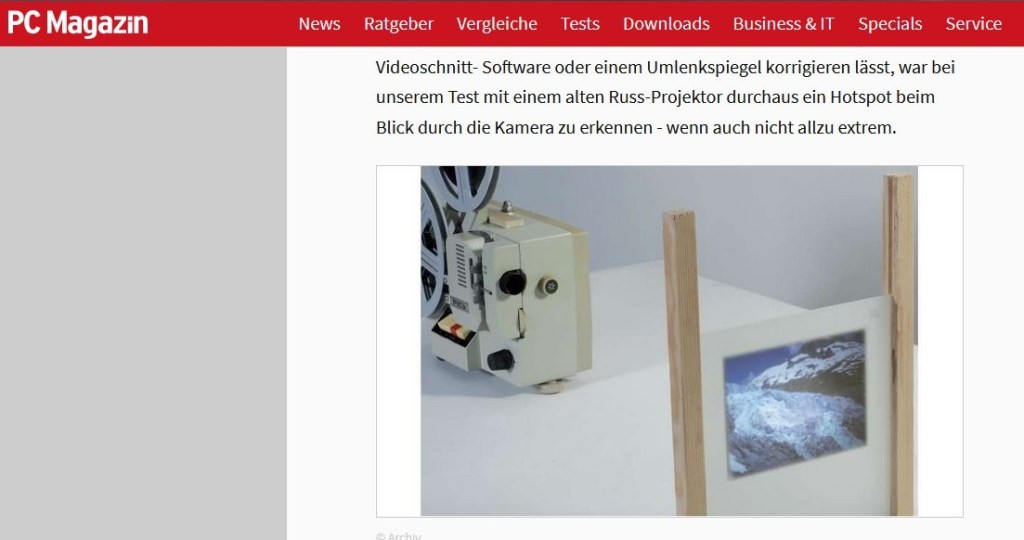 空中結像法（すりガラス版）