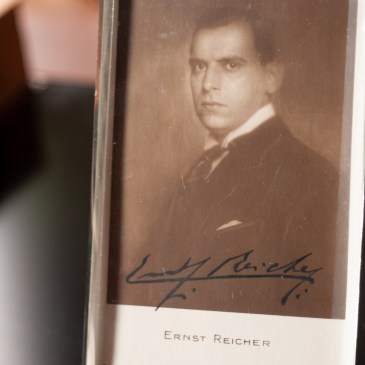 Ernst Reicher Autographed Postcard