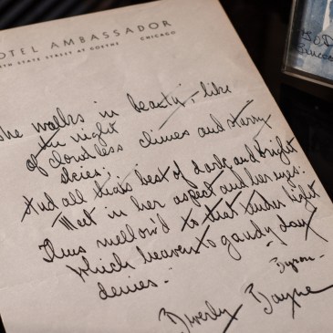1930s Beverly Bayne Handwritten Message