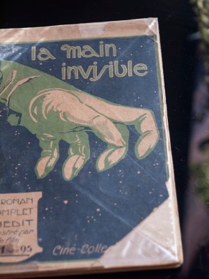 1919-20 The Invisible Hand (Vitagraph) French Novelisation Cover