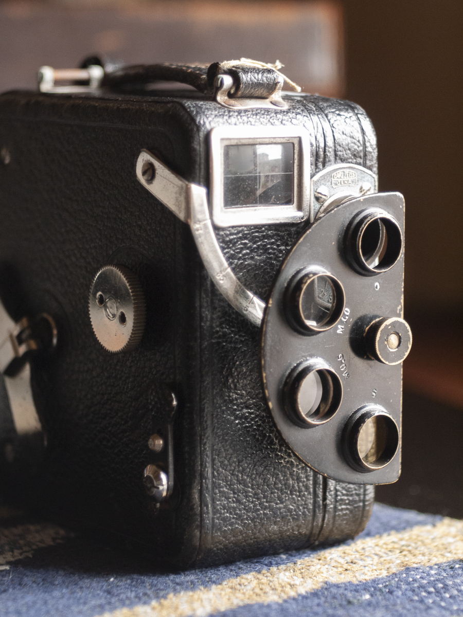 1930年頃 米パテックス社・モトカメラ 9.5mm動画カメラ（テッサー f