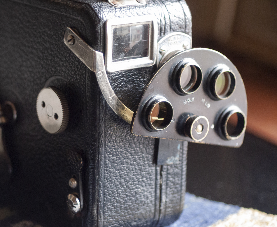 1930年頃 米パテックス社・モトカメラ 9.5mm動画カメラ（テッサー f