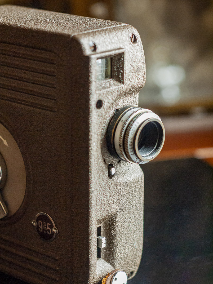 1950年代中盤 仏パテ社 ウェボ A型 リュクス 9.5ミリ動画カメラ