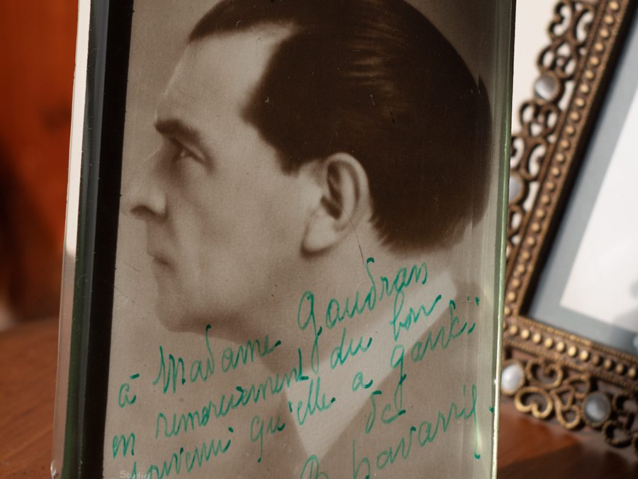 René Navarre 1944 Autograph/Autogaphe/Autogramm