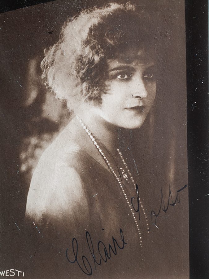 Claire Lotto Autographed Postcard